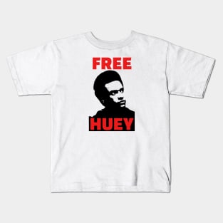 Free Huey, Black History, Civil Rights Kids T-Shirt